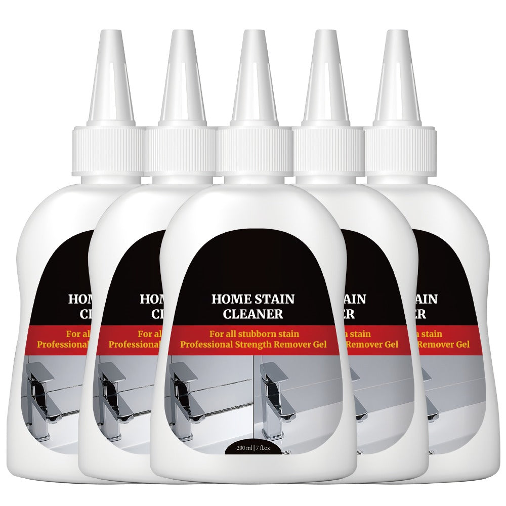 Black Stain Cleaner Gel 7 fl oz (200ml), Heavy Duty Cleaning Gel for Washing Machine, Refrigerator, Grout, Sink, Shower, Bathtub, Oven & Dishwasher ¨C Powerful Formula, Safe for Delicate Surfaces, No Harsh Fumes