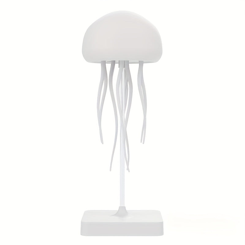Jellyfish Night Light USB LED Table Lamp - Touch Control Gradient Color Changing Fantasy Desk Light for Bedroom Kids Room Party Decor Aesthetic Room Decoration