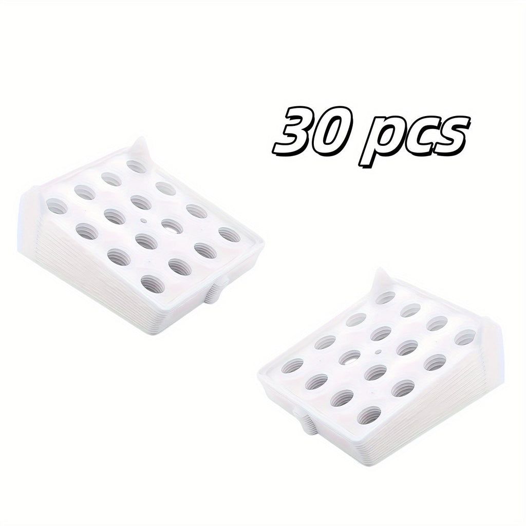 Foldable Stackable Clothes Folding Board Organizer for Shirts Pants Dresses ¨C Heavy-Duty Plastic, Space-Saving, Easy-Clean (15 or 30 pcs)