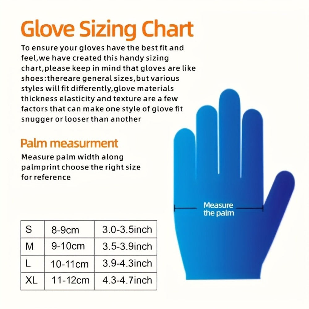 Anti-Slip Nitrile Gloves Bulk 200/500/1000pcs, Disposable Latex-Free Gloves for Aquarium Cleaning Pet Care Food Handling, S M L Sizes, Cost-Effective Value Pack