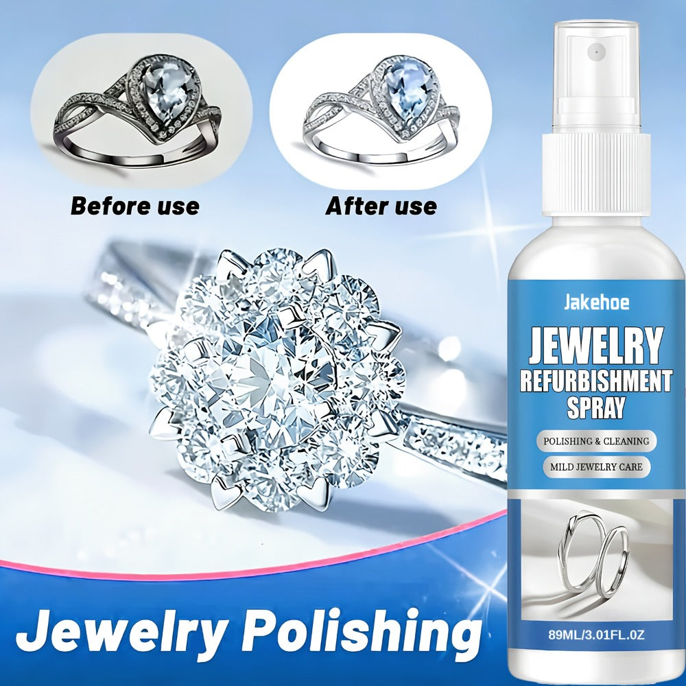 Jewelry Polish Cleaner Cream Oxidizing Formula Restores Shine on Gold Silver Bracelets Necklaces Rings Earrings Anti-Tarnish Jewelry Cleaner for All Jewelry Surfaces 1.86oz Single or 2-Pack