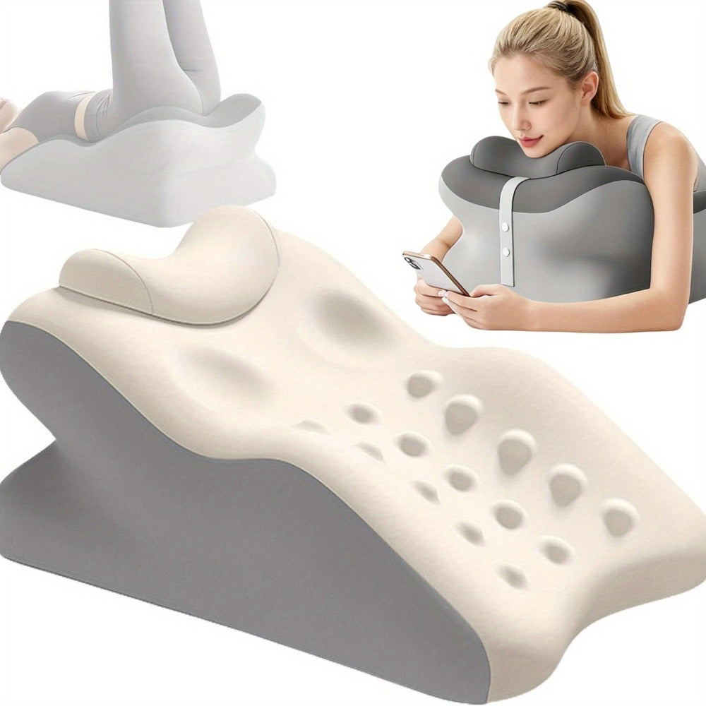 Memory Foam Cervical Support Pillow ¨C Ergonomic Side & Back Sleeper Pillow with Breathable Cover | Multi-Functional Neck & Lumbar Support Bed Pillow, Perfect Gift