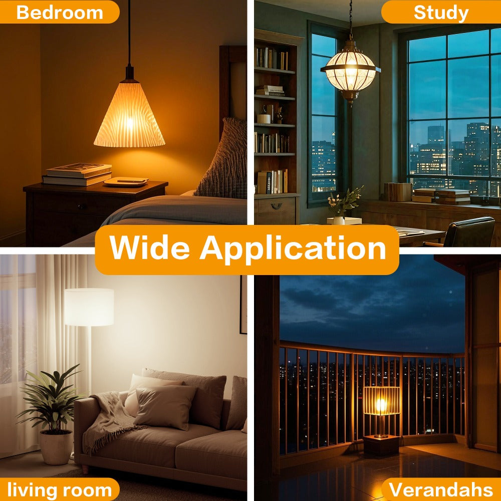 A19 LED Bulb 9W 800 Lumens 60W Equivalent 12 Pack ¨C E26 Base 80+ CRI Non-Dimmable Energy Efficient, Daylight 5000K Neutral 4000K Soft 3000K Warm White 2700K for Bedroom Office Study Home Lighting