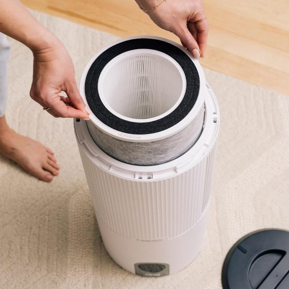 Shark NANOSEAL HEPA Air Purifier MAX ¨C Covers 1350 Sq Ft, Clean Sense IQ Auto-Adjust, Captures 99.98% Dust & Allergens, PM1/PM2.5/PM10 Sensor, 4-Speed Fan, XL Room Purifier, White, Certified Refurbished