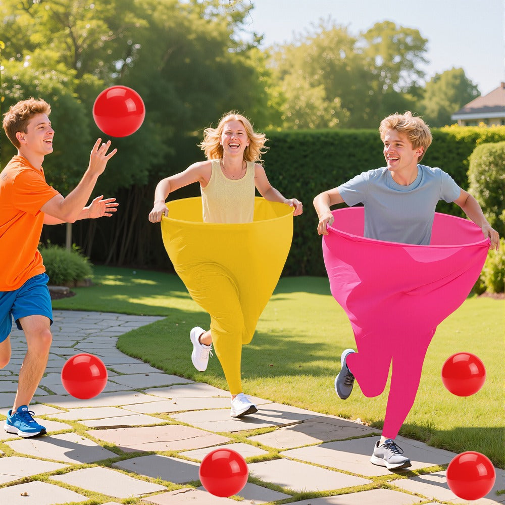 Granny Pants Yard Game 2pcs | Giant Outdoor Tossing Game Set for Adults & Family | Fun Lawn Games for Backyard, Family Reunion, BBQ & Group Party Activities