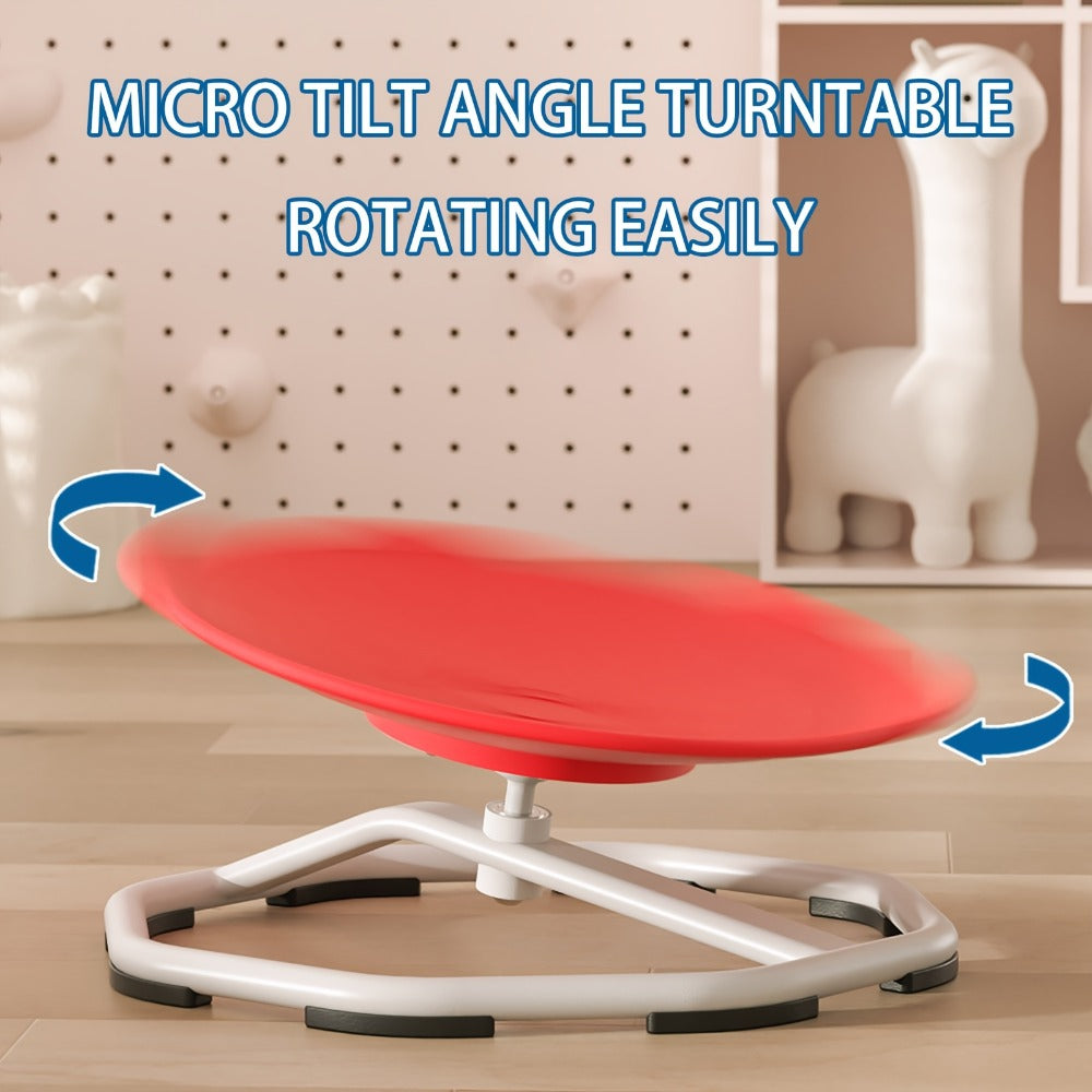 Sensory Spinning Chair for Kids with Autism & ADHD, Ages 3-18, 220LBS Capacity Swivel Sit and Spin Chair to Improve Focus & Body Balance, Calming Sensory Toy for Teens, Indoor Outdoor No Assembly