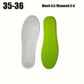 Shoe Insoles for Men & Women - 4 Pairs Cushioning Inserts Ultra-Soft Foam Footbed, Sweat-Proof Arch Support, Cloud Feel Comfort for Sneakers, Boots & Casual Shoes (Sizes 35-46)
