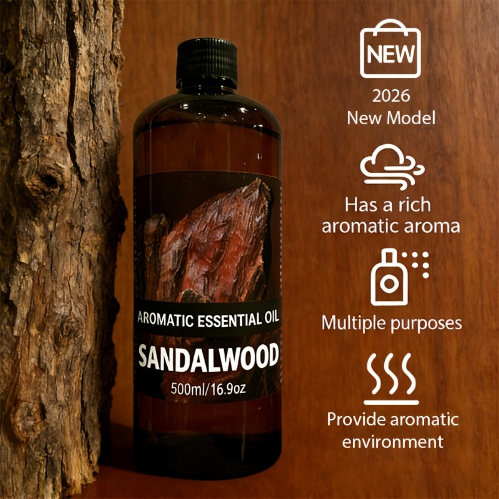 Premium Aromatic Oil Rose White Peach Ocean Sandalwood Woody Cologne Long-Lasting Fragrance for Diffuser Air Purifier Bedroom Living Room Car Odor Eliminator