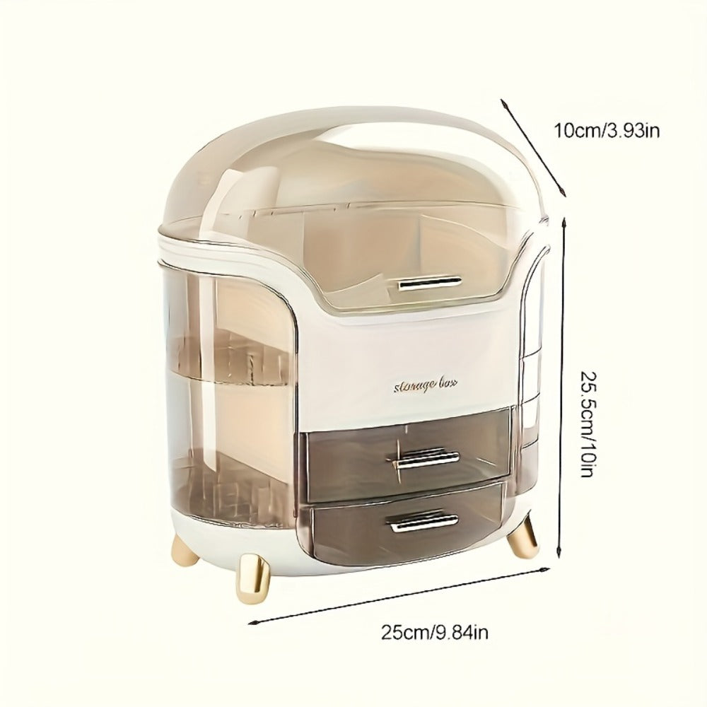 Makeup Organizer Countertop Skincare Organizer Cosmetics Storage Display Case Jewelry Perfume Holder Bathroom Vanity