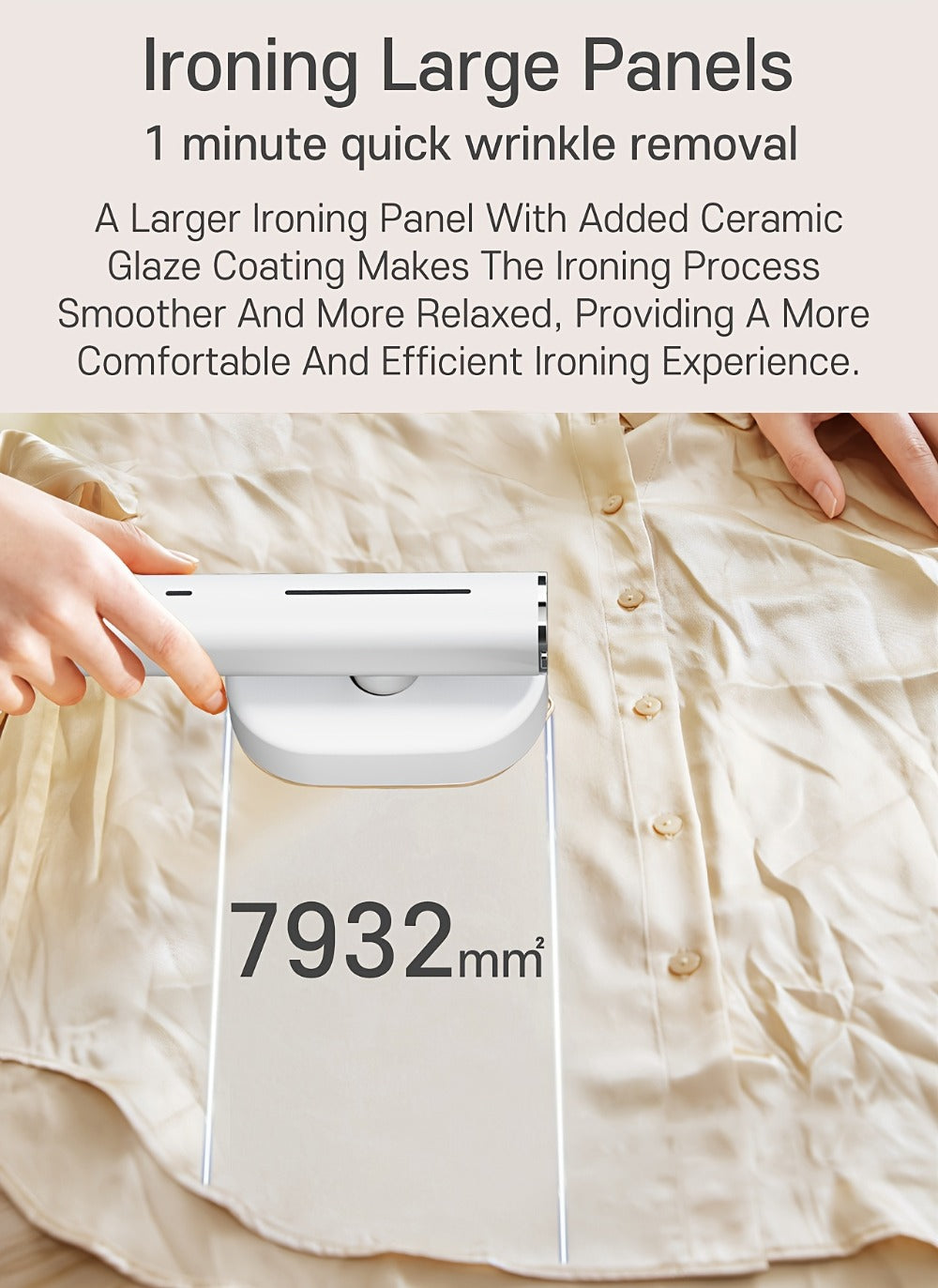 Handheld Steam Iron 1200W 10s Fast Heating Ceramic Plate Horizontal Vertical Steam Portable Mini Garment Iron for Home Office Travel with Heat Resistant Glove White Aurora Purple