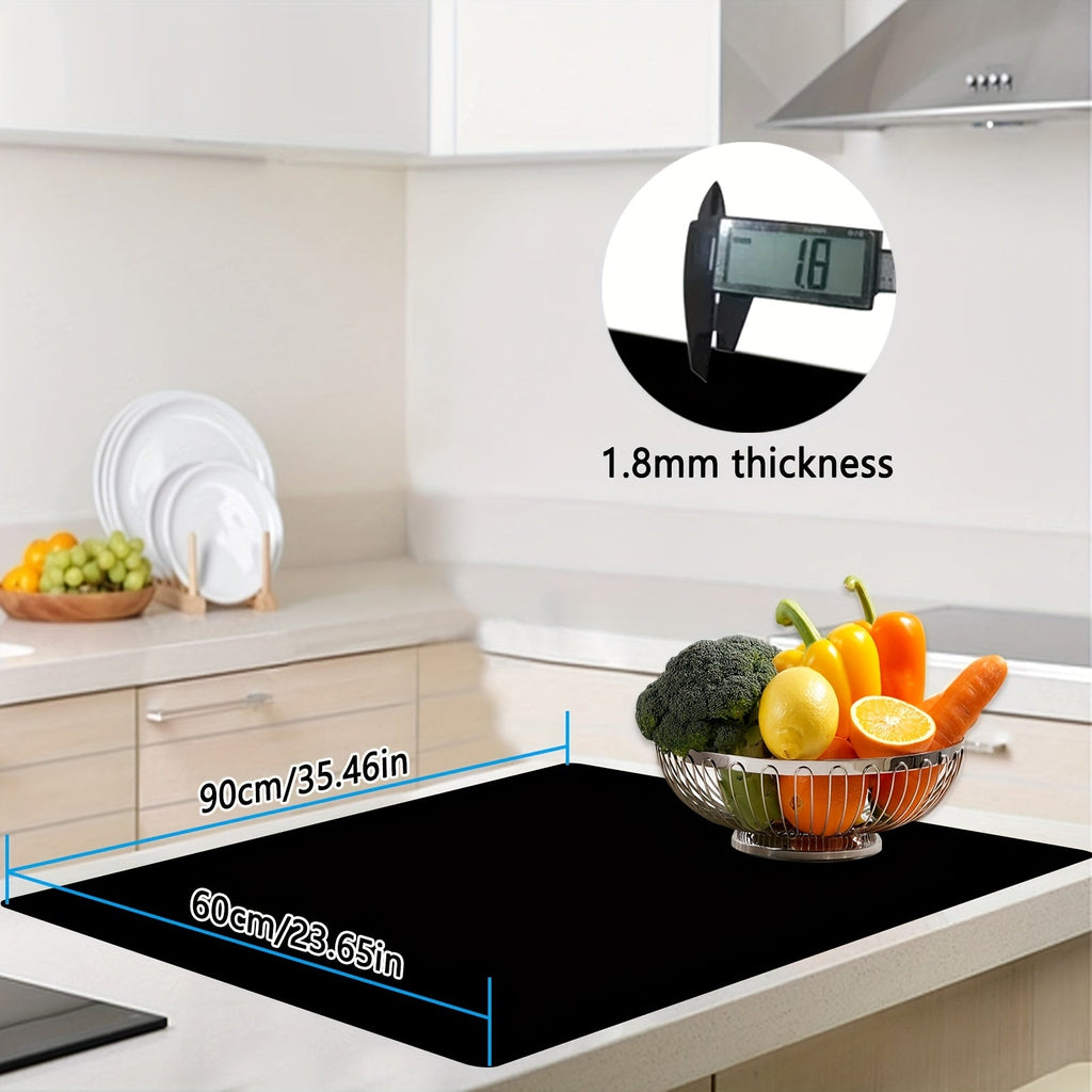Extra Large Silicone Mat for Kitchen Counter ¨C Nonslip Heat Resistant Countertop Protector, Nonstick Waterproof Craft Mat & Placemat, Multiple Sizes & Colors