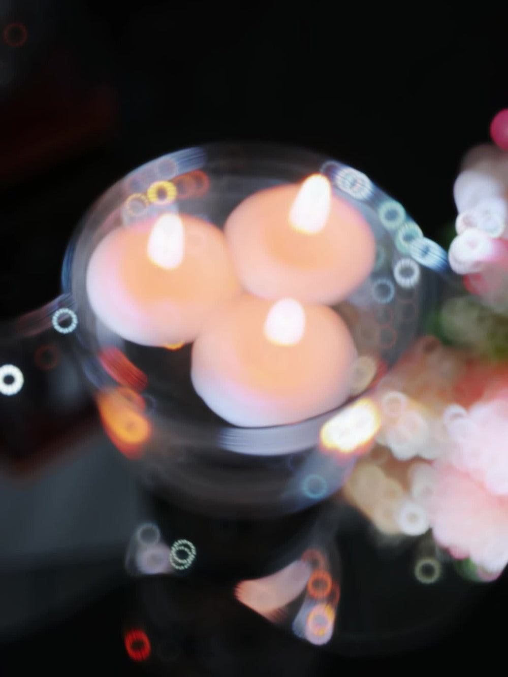 Floating Candles White Set of 42 ¨C 1.5 Inch Small Pool Candles, 4-8 Hour Burn, Wedding Centerpiece, Pool Party, Christmas, Halloween, Easter & Thanksgiving Ambience Decoration