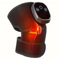 Heating Knee Massager 3-in-1 Wireless Vibrating Knee Brace - Electric Heating Pad with Vibration Massage for Knee, Shoulder & Elbow Pain Relief, Universal Fit, Gray