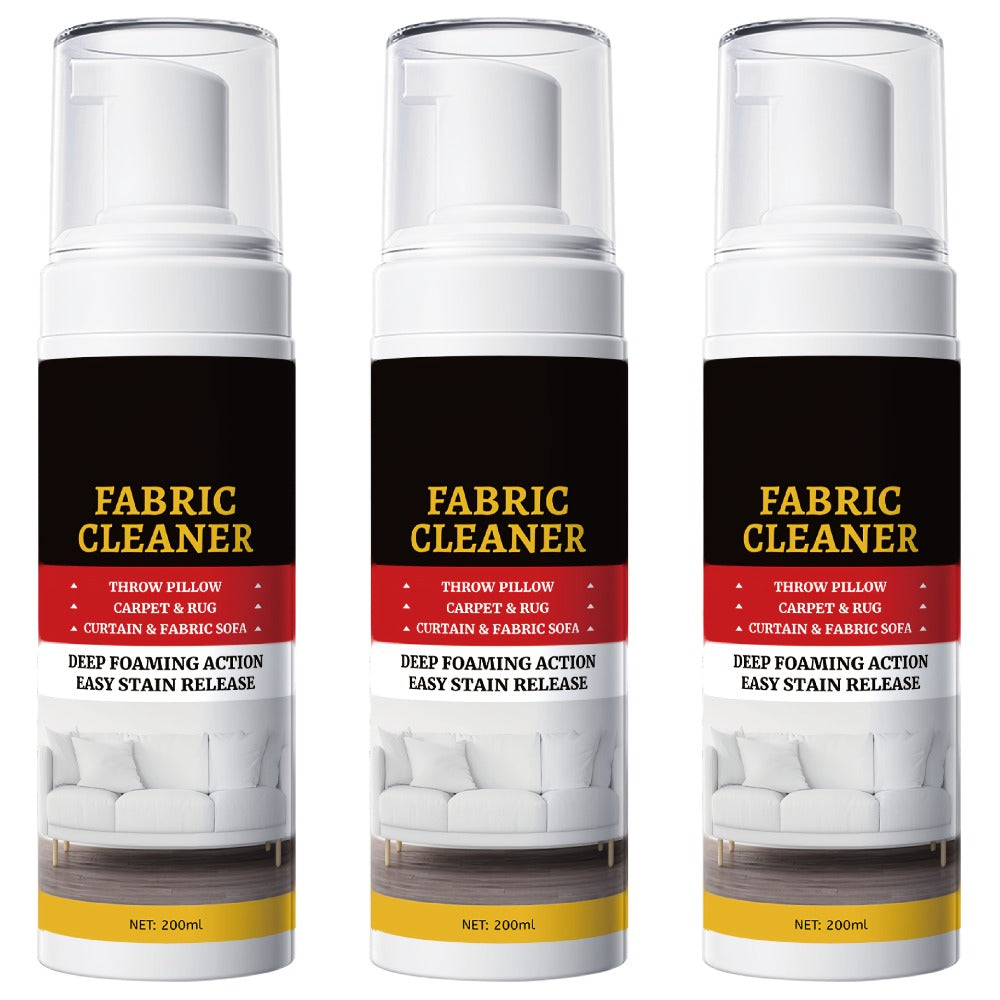 Upholstery Cleaner Spray Multi-Fabric Stain Remover 6.76oz Spot Cleaner for Couch Sofa Rug Carpet Clothes Car Seat Mattress Laundry Multi-Purpose Fabric Cleaner for Home and Car 1 2 3 4 5 Pack