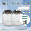 Electric Nail Trimmer with LED Light & 3 Speeds ¨C Automatic Nail Clipper for Seniors, Adults & Thick Toenails, Low Noise, Portable with Nail Scraps Storage, 2pc Set