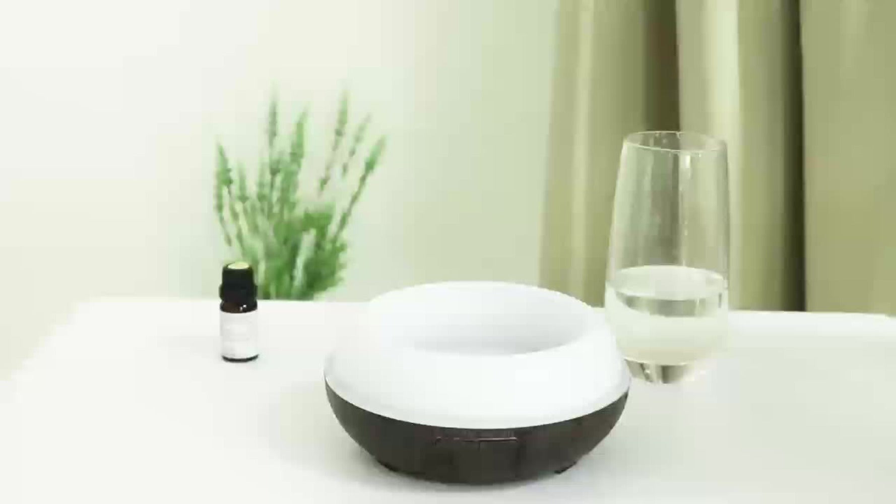 Essential Oil Diffuser 400ml Large Capacity Metal Aromatherapy Diffuser with Remote Control 7 Color LED Light Humidifier for Bedroom Home Decor Gift Owl Skull Dragonfly Design