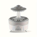 Large Capacity Aroma Diffuser & Humidifier | Intelligent Spray Atomizer with Water Drop Design for Home, Hotel, Restaurant & Office | Cool Mist Air Freshener Scent Diffuser White & Black