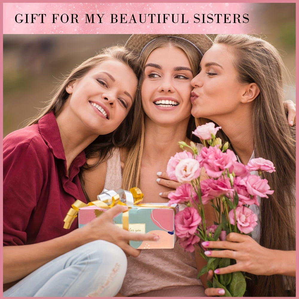 Sister Gifts from Sister ¨C Best Sister Ever Gift Set, Thoughtful Birthday Gifts for Little Sister, Christmas & Halloween Gift Ideas for Sisters