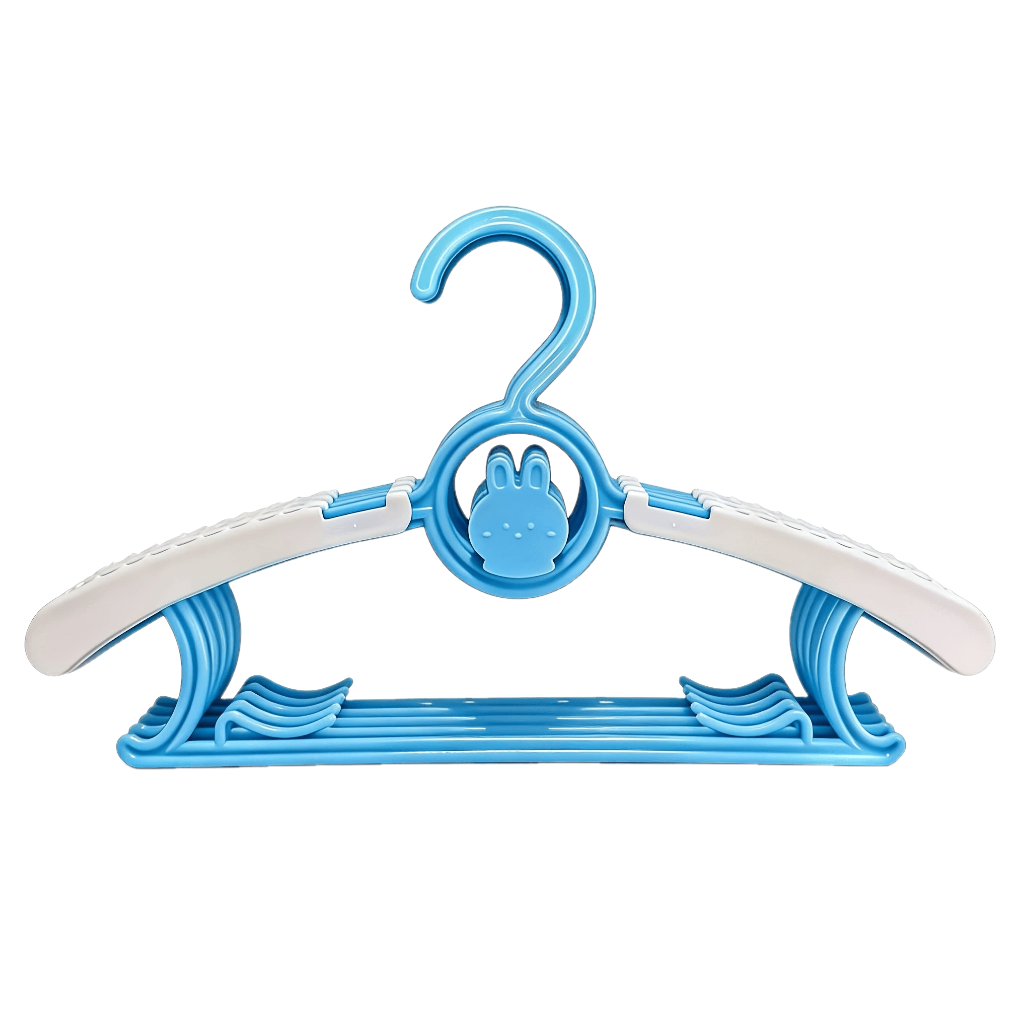 Baby Clothes Hangers Non-Slip Adjustable 11-14 Inch Kids Hangers Space Saving Stackable Toddler Infant Closet Hangers for Nursery Bedroom Wardrobe Organization