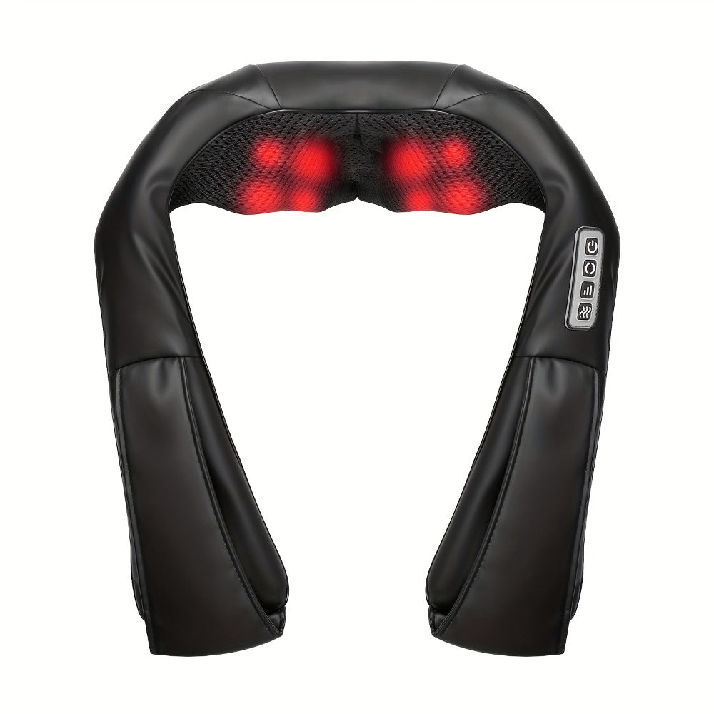 Acupressure Massager ¨C Electric Acupoint Deep Kneading Neck & Shoulder Massager for Back, Waist, Legs, Feet & Muscles, Portable Full Body Relief Device, Ideal Gift for Parents, Seniors, Men & Women