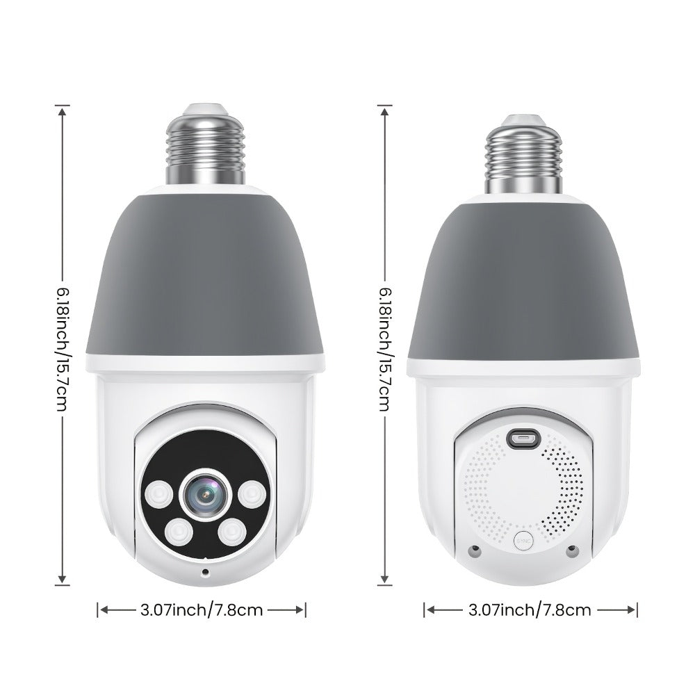 AI Auto Tracking Security Camera 360¡ã Panoramic 1920P | Infrared Night Vision Two-Way Audio 2.4GHz USB Charging | Wireless Indoor Surveillance Camera Human Motion Detection