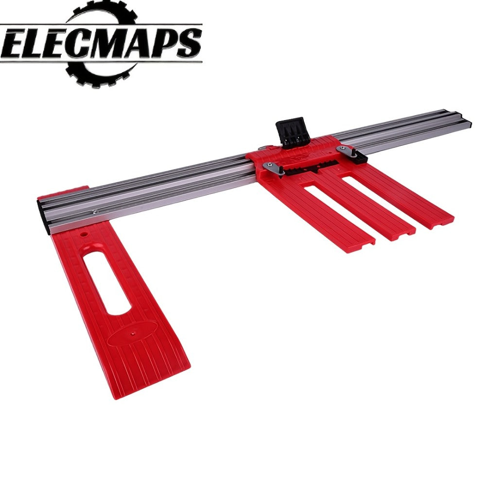 Circular Saw Guide Rail Heavy Duty Metal Manual Precision Cutting Tool for DIY Woodworking Construction Straight Cut Guide No Electricity Required Stable Durable Design