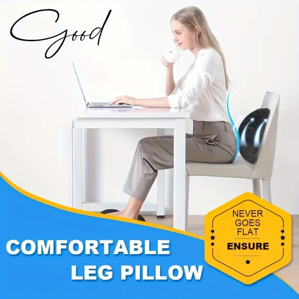 Memory Foam Lumbar Support Pillow Slow Rebound Half-Roll Multifunctional Leg Neck Back Support for Sleep Rest Recliner Elderly Bed Sofa Chair