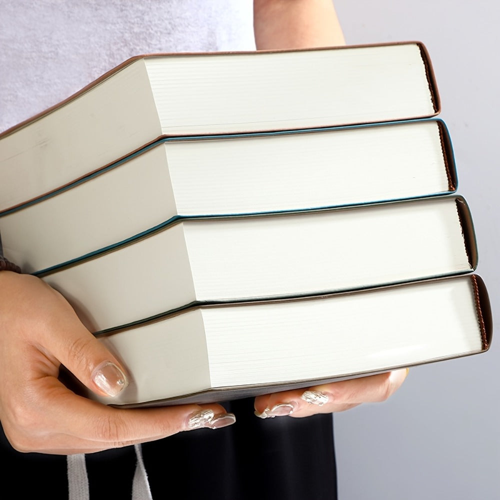 Blank Notebook A5 760 Pages Leather Soft Cover Sketchbook for Sketching Drawing Journaling College Students Adults Gift