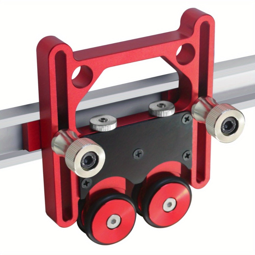Feather Boards for Table Saw and Router Table with Elastic One-Way Wheels Safe Stock Feeding Woodworking Accessory Adjustable Fence Guide Anti-Kickback Tool Set