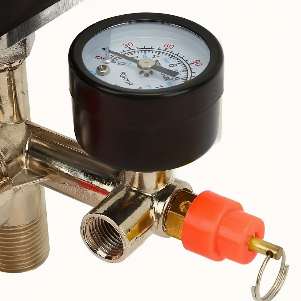 Air Compressor Pressure Switch Manifold Kit with Regulator Gauge Valve Bracket Assembly ¨C Complete Control System for Air Pump