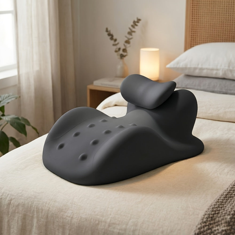Memory Foam Cervical Support Pillow ¨C Ergonomic Side & Back Sleeper Pillow with Breathable Cover | Multi-Functional Neck & Lumbar Support Bed Pillow, Perfect Gift