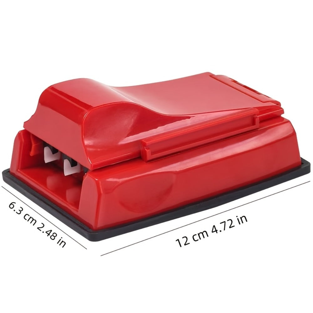 Manual Cigarette Rolling Machine 3-Tube Filler ¨C Portable Durable Plastic Cigarette Roller, Easy-to-Use Tobacco Rolling Tool for Daily Use, Compact Smoke Roller Random Color (1pc)