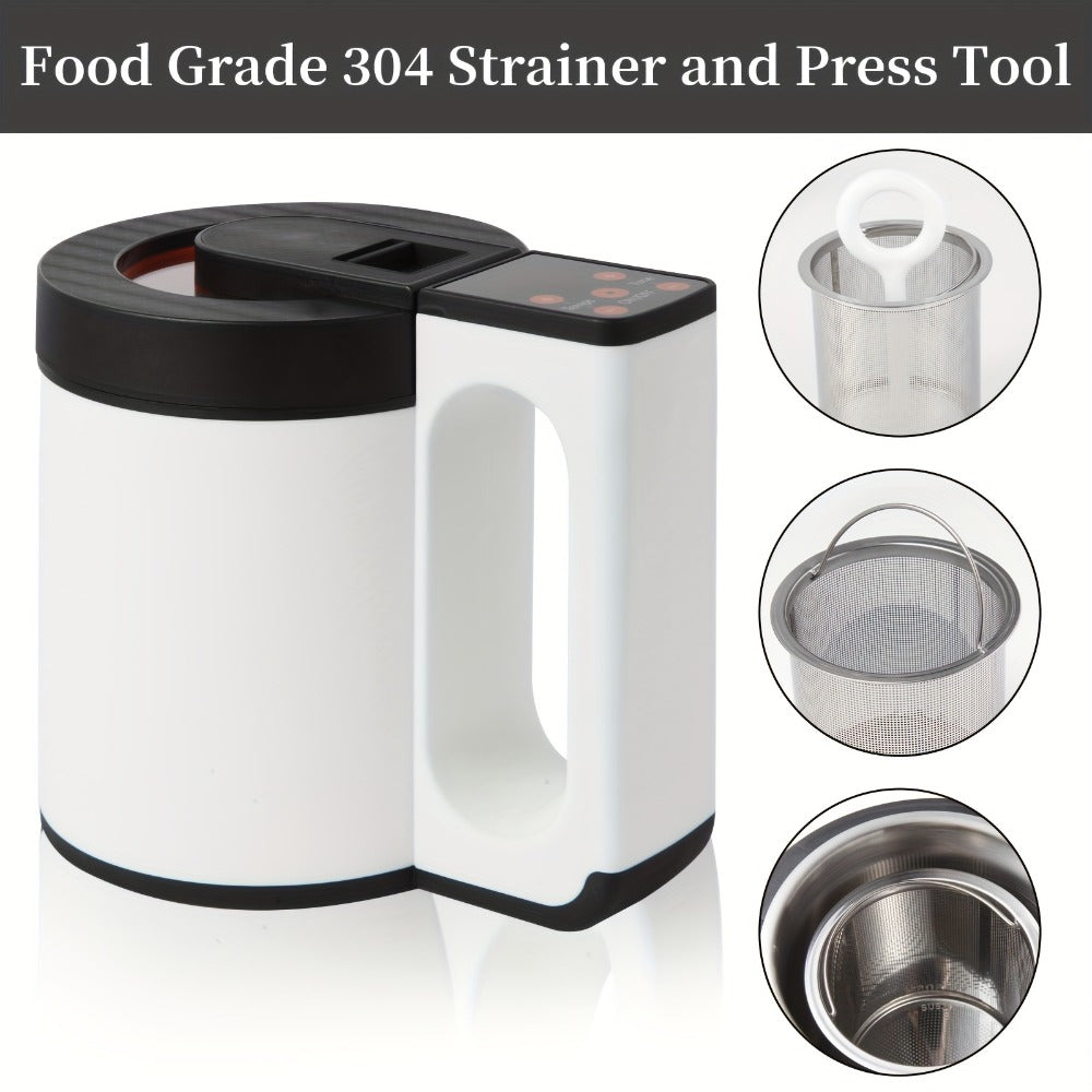 Herbal Oil Infusion Machine & Decarboxylator All-in-One Butter Tincture Maker with Food Grade Stainless Steel Canister ¨C Easy Herb Infuser for Oils Butters & Tinctures with Recipe Book