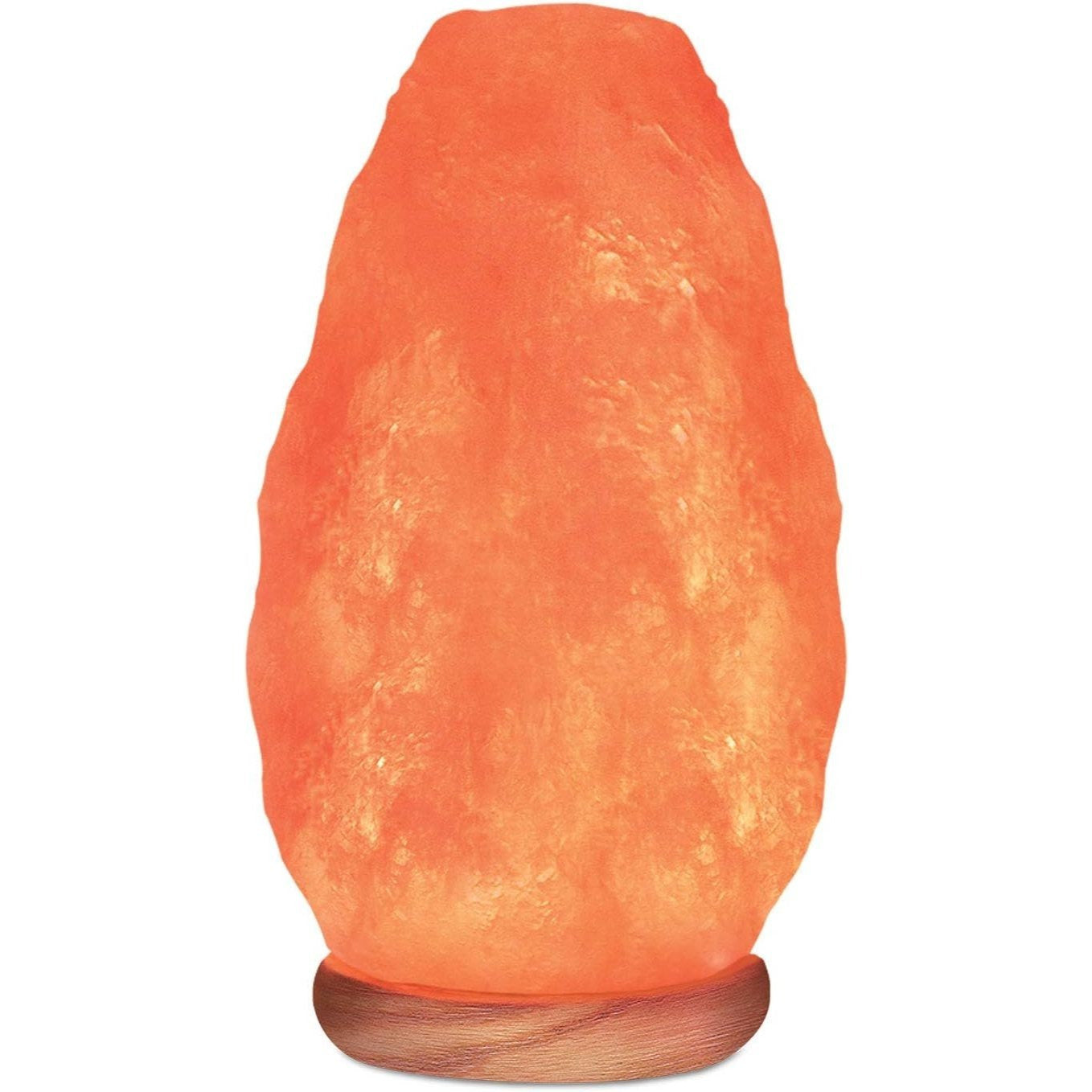 Himalayan Salt Lamp with Dimmer Touch Control | 5-7 lbs Natural Pink Crystal | Wooden Neem Base | Ambient Amber Glow | Air Purifying Night Light | Home Decor Gift for Bedroom Living Room