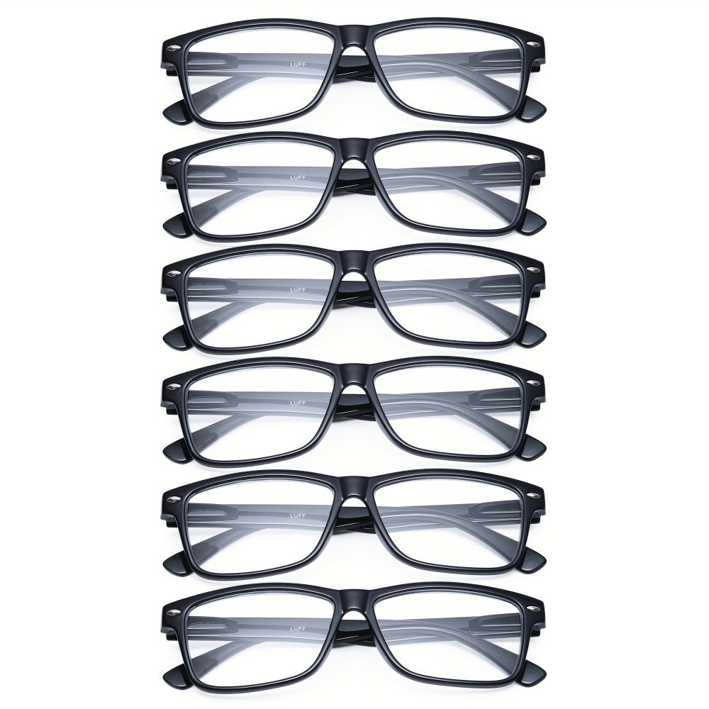 Rimless Reading Glasses for Women 3 Pack - Blue Light Blocking Lightweight Metal Frameless Readers with Anti Eyestrain Lenses, Multiple Colors and Magnifications 1.0X to 4.0X