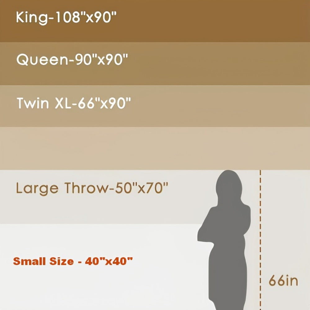 Muslin Blanket 100% Cotton 6-Layer ¨C Breathable Soft Gauze Throw for Couch & Bed, All Season, Machine Washable, 13 Colors, 5 Sizes