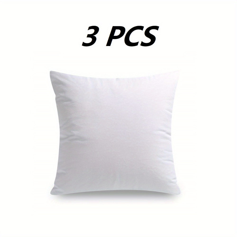 Pillow Inserts Square Microfiber Throw Pillow Inserts for Couch Sofa, Hypoallergenic 100% Virgin Fiber Fill, Indoor Outdoor Cushion Inserts for Office Patio Picnic