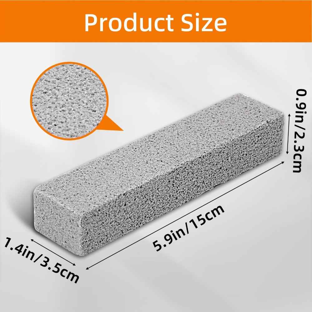 Pumice Stone Cleaning Sticks 25pcs Heavy Duty Scouring Stick for Toilet Bowl Bath Kitchen Pool Tile Grout Hard Water Stain Remover Household Cleaning Supplies