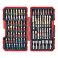 83-Piece Impact Driver Drill Bit Set S2 Steel Cross Slotted Square Star Hex Torx Bits with Magnetic Holder for Home Improvement DIY Projects