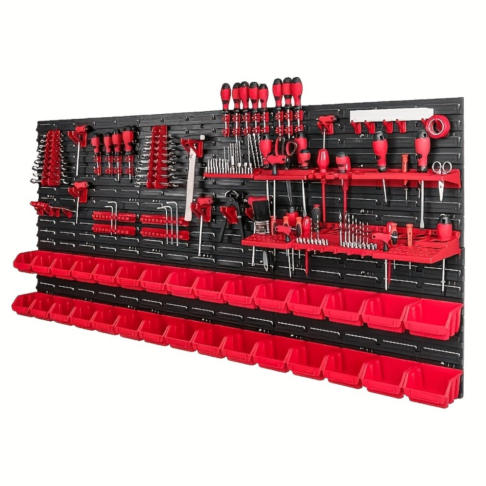 Tool Organizer Set ¨C Multi-Functional Wrench, Screwdriver, Drill Bit & Hammer Storage Rack | Garage Tool Organizer Wall Mount for 39/69 Piece Tool Sets | Workshop Tool Holder Gift for Men & DIY Enthusiasts