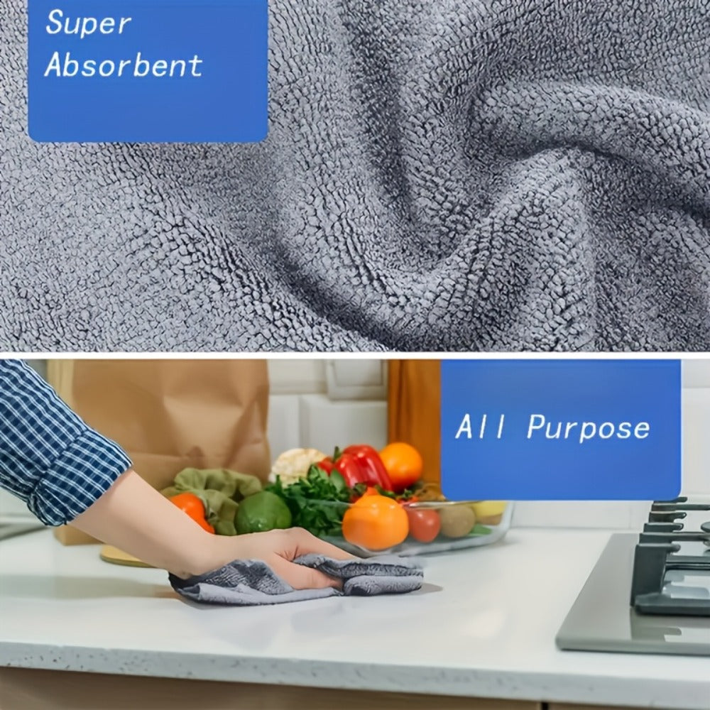 Microfiber Cleaning Cloths 110 Pack ¨C Bulk Household Car Towels, Absorbent Non-Shedding Lint-Free Rags for Kitchen, Auto, Home Deep Cleaning