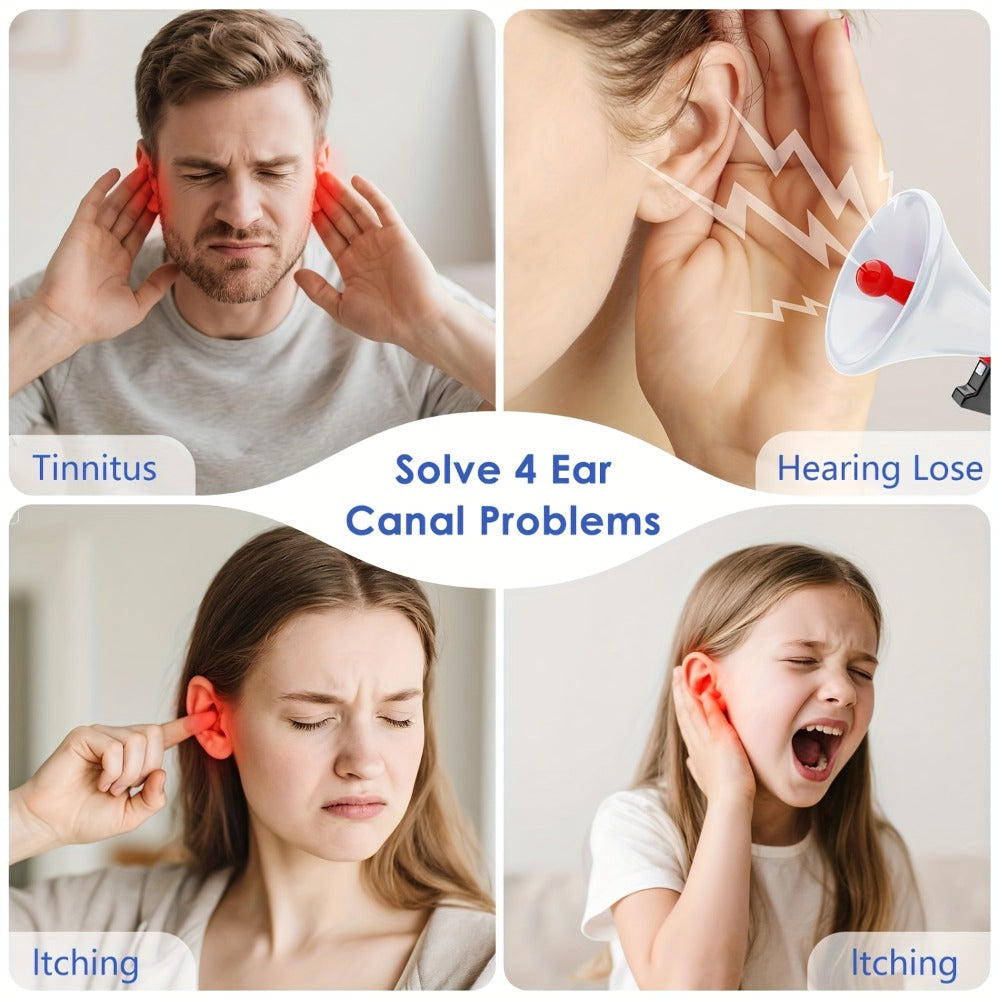 Earwax Removal Kit Pro with Visual Waste Tank ¨C Interchangeable Nozzles, USB Rechargeable Ear Cleaner for Adults, Ear Scoop & Ear Washer Options