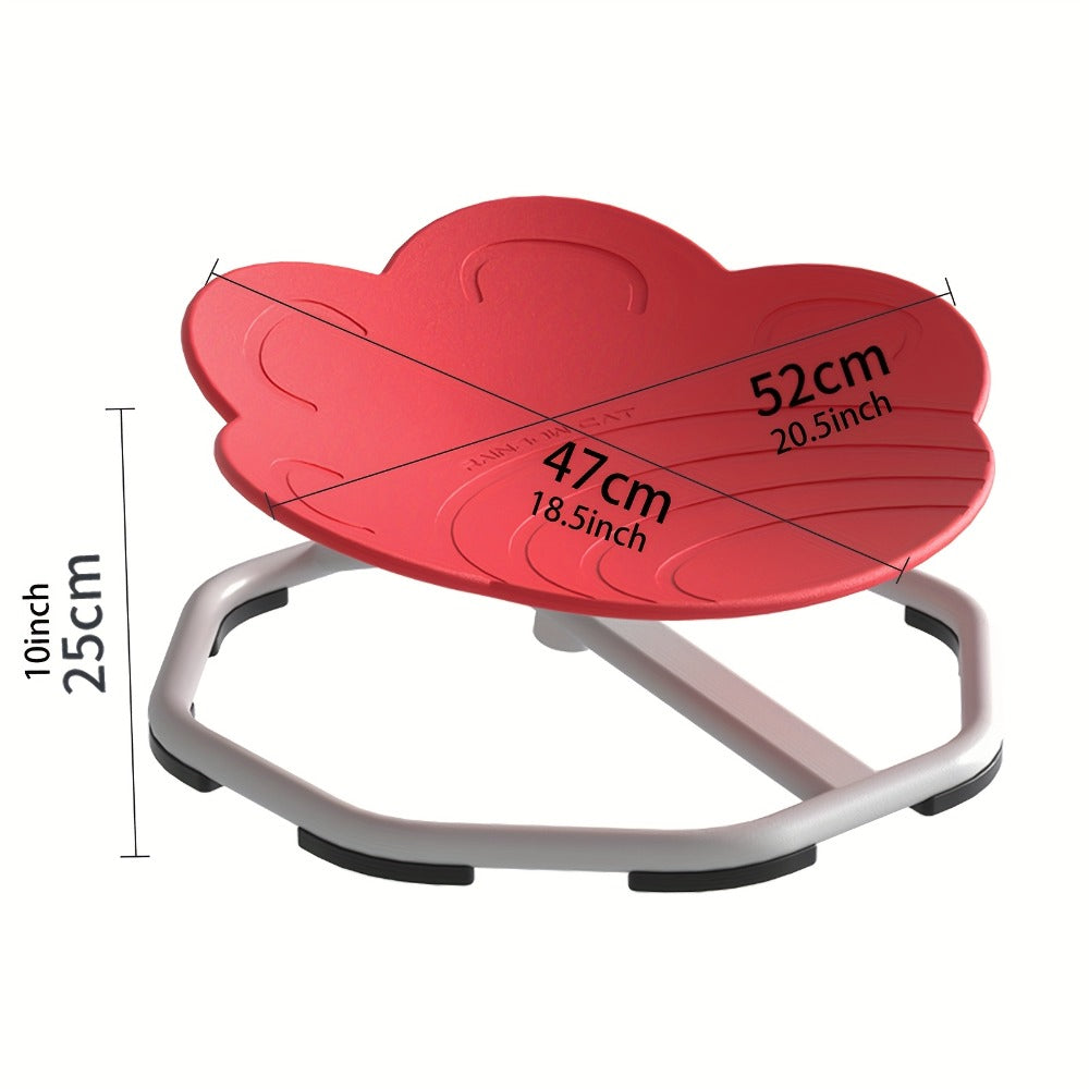 Sensory Spinning Chair for Kids with Autism & ADHD, Ages 3-18, 220LBS Capacity Swivel Sit and Spin Chair to Improve Focus & Body Balance, Calming Sensory Toy for Teens, Indoor Outdoor No Assembly
