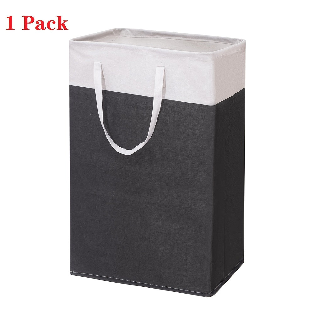 Collapsible Laundry Hamper with Lid ¨C 22.45 Gallon Large Foldable Laundry Basket Bin for Clothes, Bedroom Organizer & Toy Storage ¨C Black, Gray, 1-Pack & 3-Pack Options