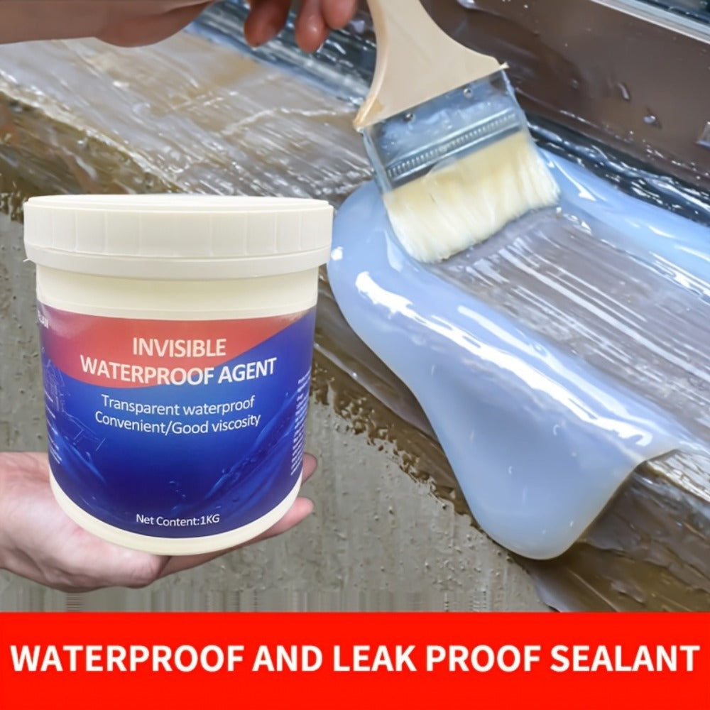 Waterproof Tile Glue 500g Transparent Leak Proof Sealant for Outdoor Terrace Bathroom Kitchen Floor Wall Tile Repair Adhesive Crack Filler