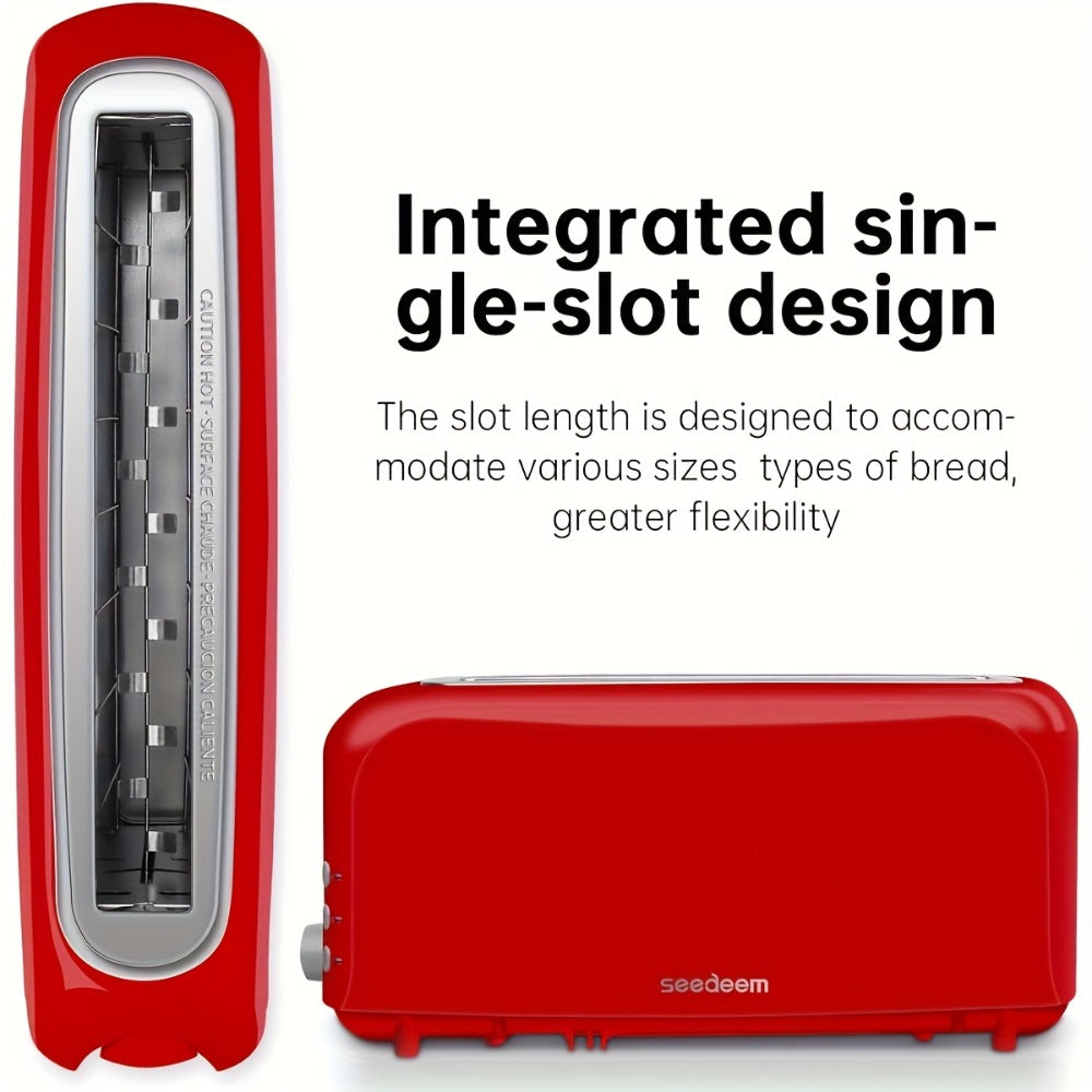 2-Slice Toaster ¨C 6 Shade Settings, Cancel, Reheat & Defrost Functions, Removable Crumb Tray, 750W Compact Design for Bread, Waffles & Bagels, Available in Red, White, Black, Yellow, Pink & Blue
