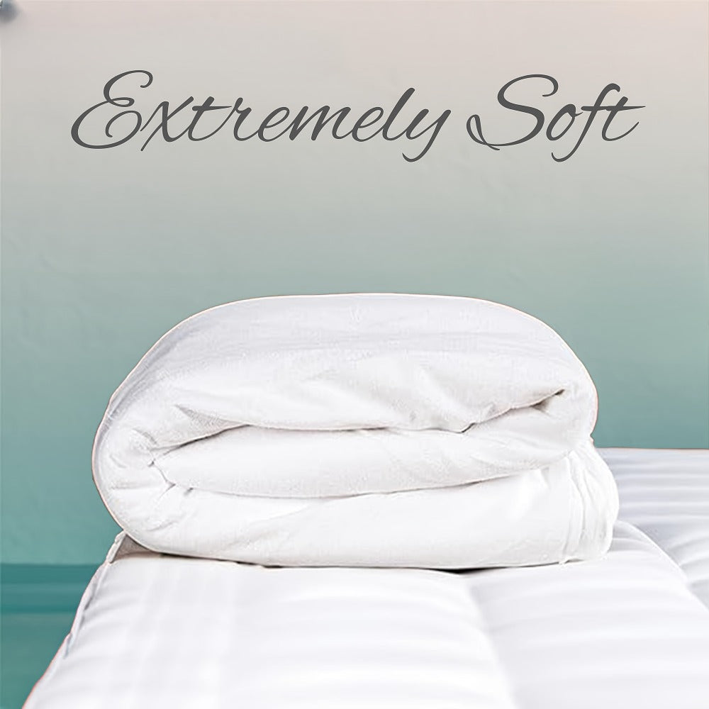 Waterproof Mattress Protector 2 Pack - Soft Microfiber Terry Cover, Noiseless Washable Fitted Sheet 8¡±-14¡± Deep Pocket, Twin Full Queen King