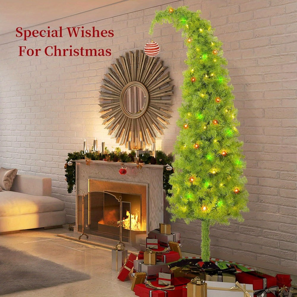 6FT Artificial Christmas Tree with Skirt, Balls & Stand ¨C Flexible Full Christmas Tree Set with Unique Decorations for Home, Office & Party ¨C Festive Holiday Decor, Green