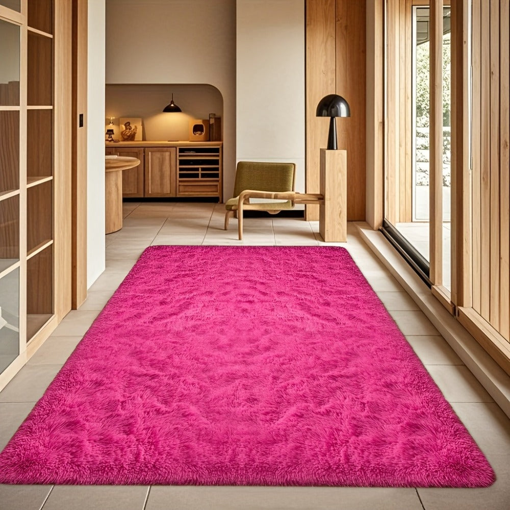 Fluffy Area Rug Large Soft Shag Carpet for Living Room Bedroom ¨C Non-Slip Ultra Thick Plush Floor Mat, Multiple Sizes & Colors, Home Decor