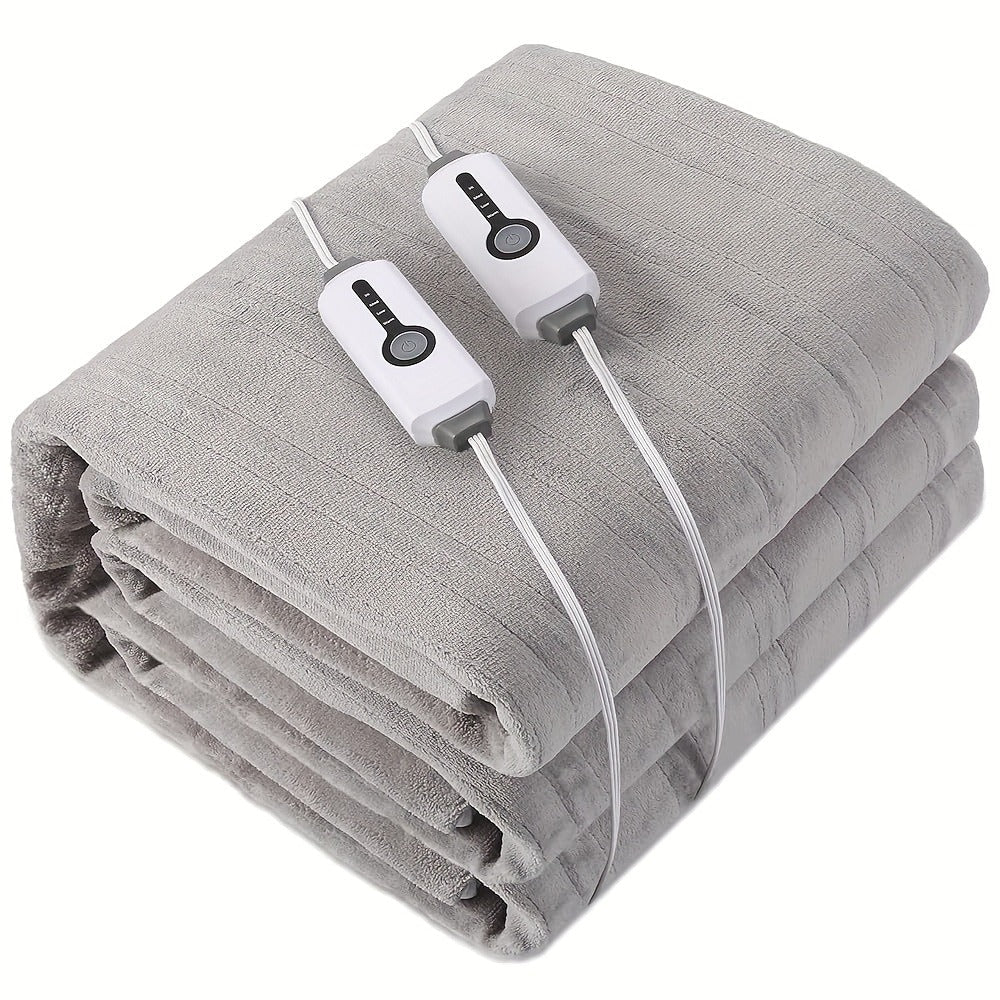 Heated Mattress Pad Queen King Twin Full ¨C Soft Coral Fleece Electric Bed Warmer Under Blanket with 4 Heating Levels, 10-Hour Auto Shut Off, Fast Heating ¨C Cozy Winter Bedding Warmer for Deep Sleep